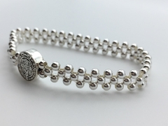 Pulsera Tejida San Benito en internet