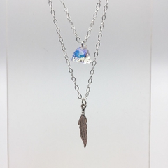 Set de Pluma doble Plata .925