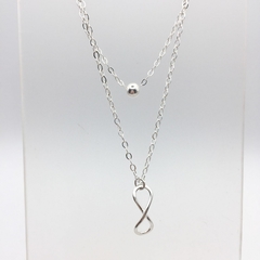 Collar Infinity Plata .925 SALX19