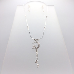 Set Luna Creciente y Estrella colgando SALX13