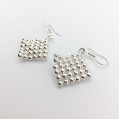 Arete tejido Diamond - comprar en línea