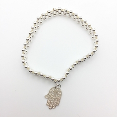 Pulsera tejida Mano de Fatima - Silveralia925 by 1925