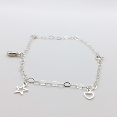 Tobillera Moon Plata .925 - comprar en línea