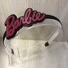 TIARA BARBIE ACRILICO PRETA
