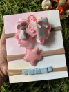 KIT COM 3 FAIXAS DE BEBE (B)