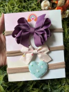 KIT COM 3 FAIXAS DE BEBE (G)