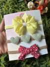 KIT COM 3 FAIXAS DE BEBE (N)