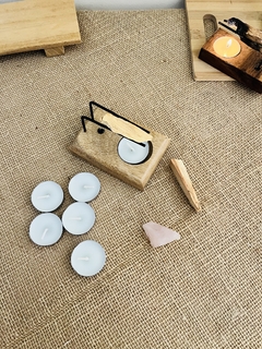Kit palo santo quartzo rosa - loja online