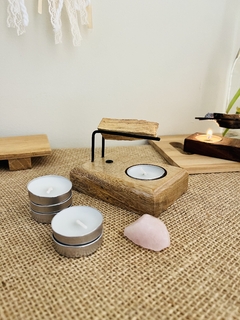 Kit palo santo quartzo rosa - comprar online