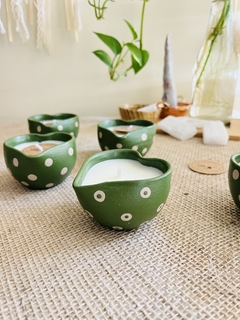 Vela Aromática Artesanal Coração - loja online