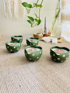 Vela Aromática Artesanal Coração - comprar online