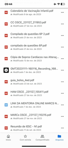 Drive de Medicina 6° Período + Gravação de Mentoria na internet