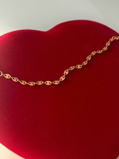 Pulseira inspiração joalheria folheado