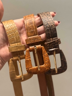 cinto croco - comprar online