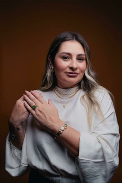 Pulseira maleável aço inoxidável - AMORA ACESSÓRIOS