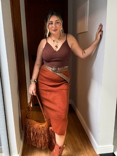 CINTO BOHO MARROM na internet