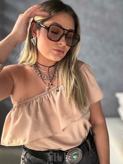 colar courinho folheado - comprar online