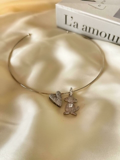 Chocker Aro lisa semi jóia na internet