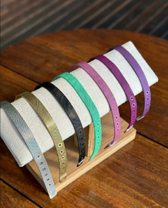 Pulseira maleável aço inoxidável - comprar online