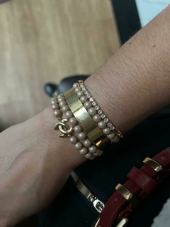 Pulseira aro folheada na internet