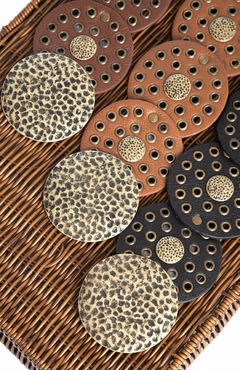 Cinto BOHO 100% couro - comprar online