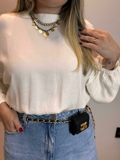 Cinto corrente inspiração Celine na internet