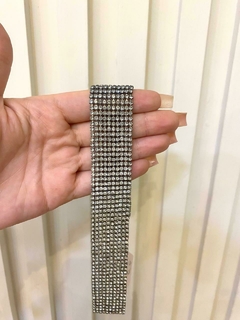 Chocker malha zircônias folheada a prata na internet