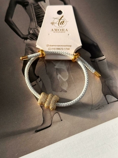 PULSEIRAS TED CORDA COLORIDA semi jóia - AMORA ACESSÓRIOS