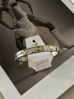 Pulseiras elástico em aço inoxidável - AMORA ACESSÓRIOS
