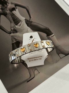 Imagem do Pulseiras elástico em aço inoxidável