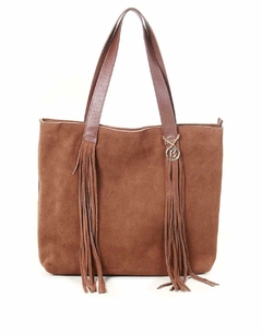 Bolsa saco camurça 100%couro - comprar online
