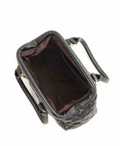 Bolsa estofada em 100%couro - comprar online