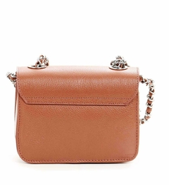 Bolsa caramelo 100%couro - comprar online