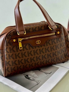 BOLSA MARROM DETALHES - AMORA ACESSÓRIOS