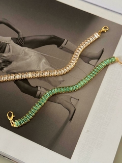 pulseira Riviera navetes folheado