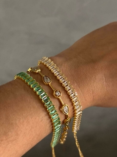 pulseira Riviera navetes folheado - comprar online