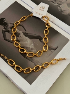 corrente folheada a ouro - comprar online