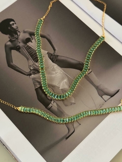 pulseira Riviera navetes folheado - loja online