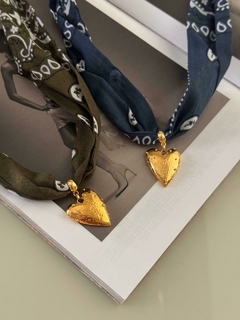 colar bandana folheado - comprar online
