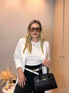 Bolsa inspiração 100%couro - loja online