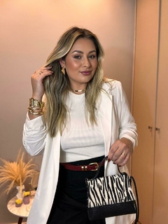 Bolsa brilho zebra - loja online