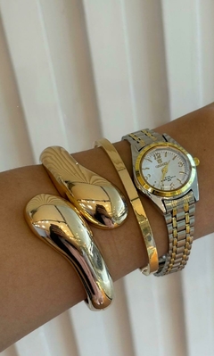 Bracelete fino folheado - AMORA ACESSÓRIOS