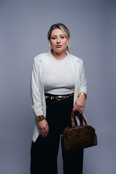 Cinto 100% Couro animal print - loja online