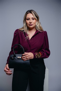 Bolsa inspiração 100%couro - AMORA ACESSÓRIOS