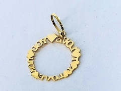 Pingente de Amor (I Love You) Ouro 18k - comprar online