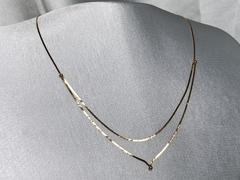 Colar Corrente Laminada em Ouro 18k - comprar online