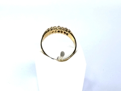 Anel em Ouro 18k e Diamante na internet