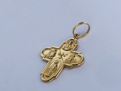 Pingente de Crucifixo em Ouro 18k - Jolig | Joias de alta qualidade em ouro 18k, prata e pedras preciosas desde 1991