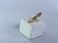 Aliança em Ouro 18k e Diamante - comprar online