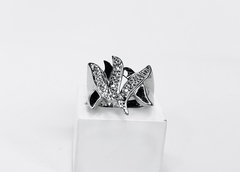 Imagem do Anel em Ouro Branco e Diamante